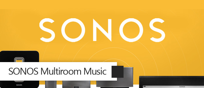VHOME Smart Home Sonos multi room music integration