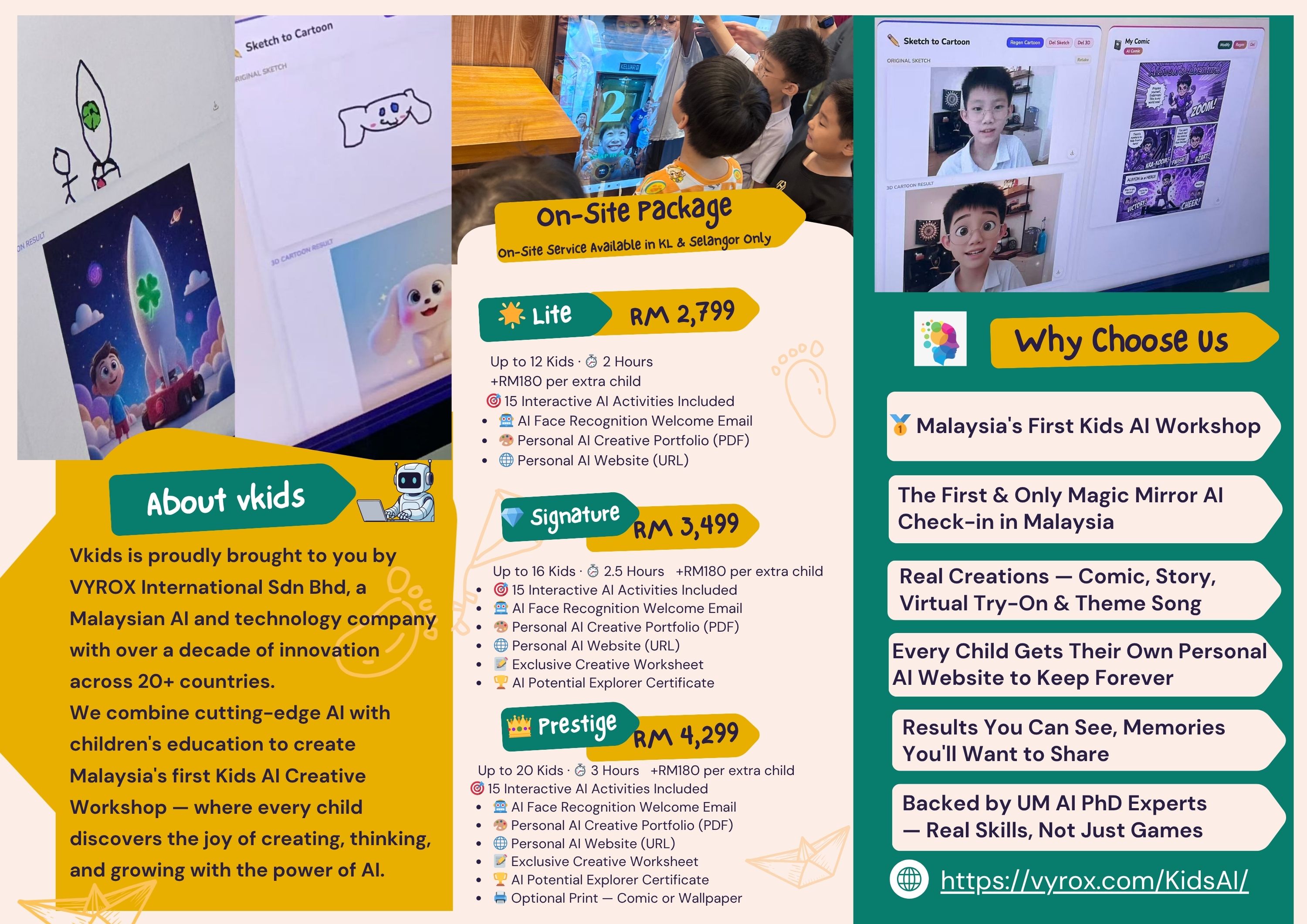 Why Choose VYROX Kids AI Workshop