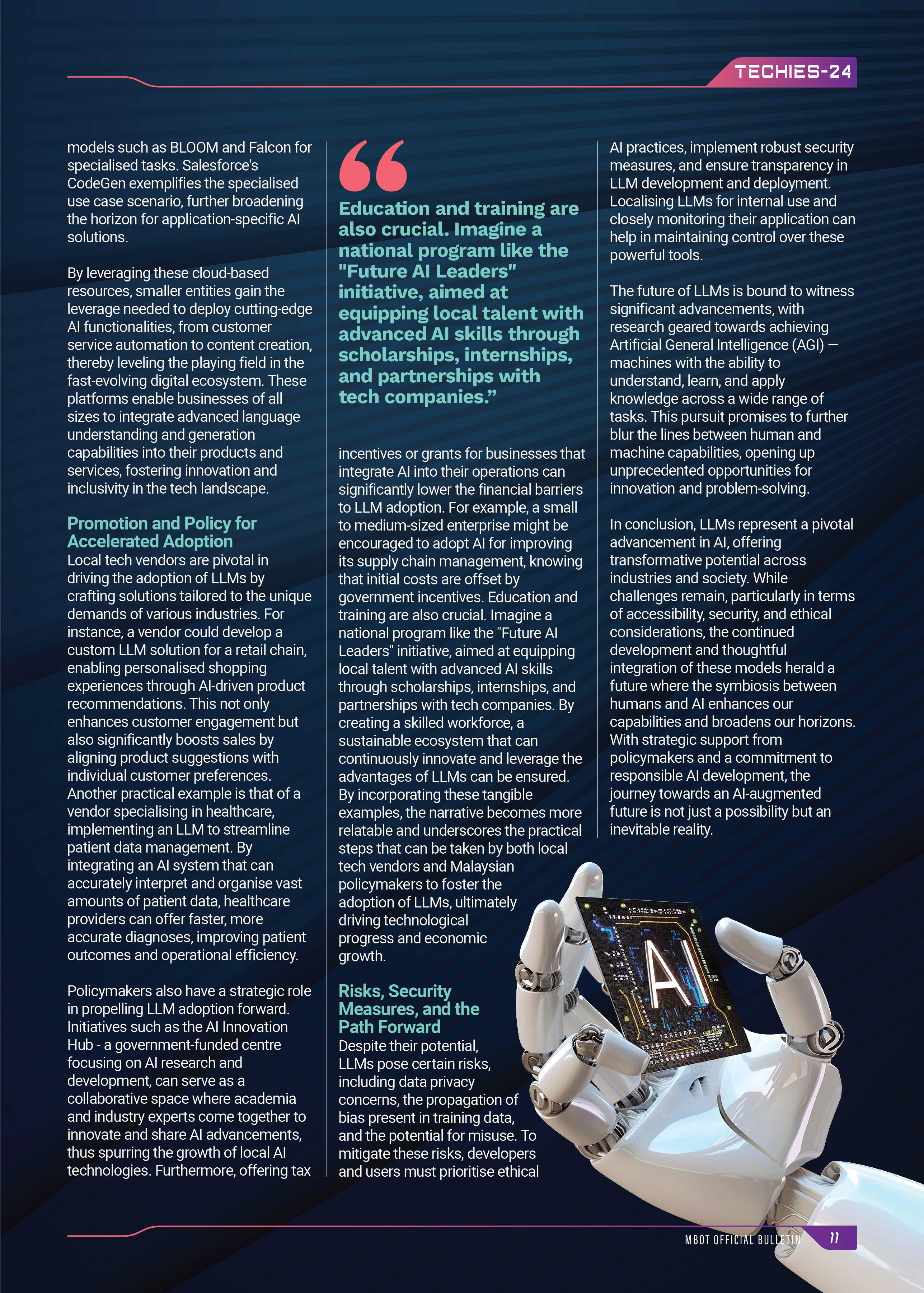 MBot Techies Publication Page 2