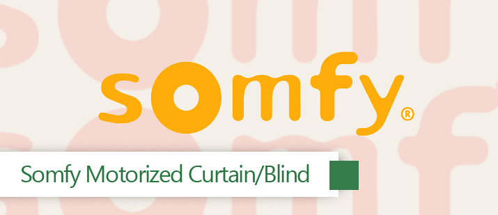 VHOME Smart Home motorized curtain & blind control integration