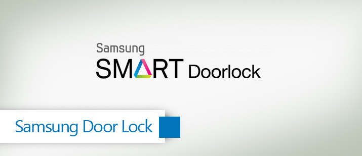 VHOME Smart Home Samsung door lock integration