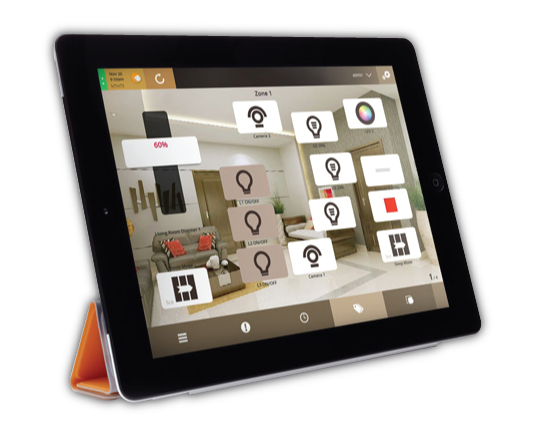 VHOME Smart Home using Apple iPad